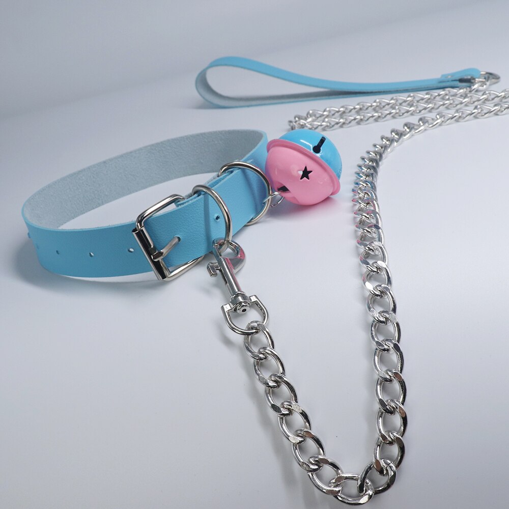 Adjustable Choker Collar With Leash