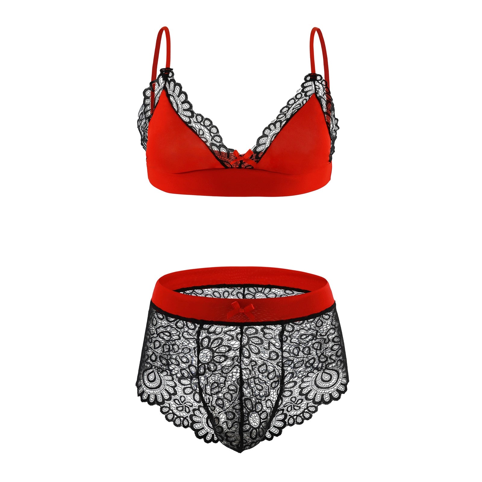2-Piece Sexy Lingerie For Crossdressers