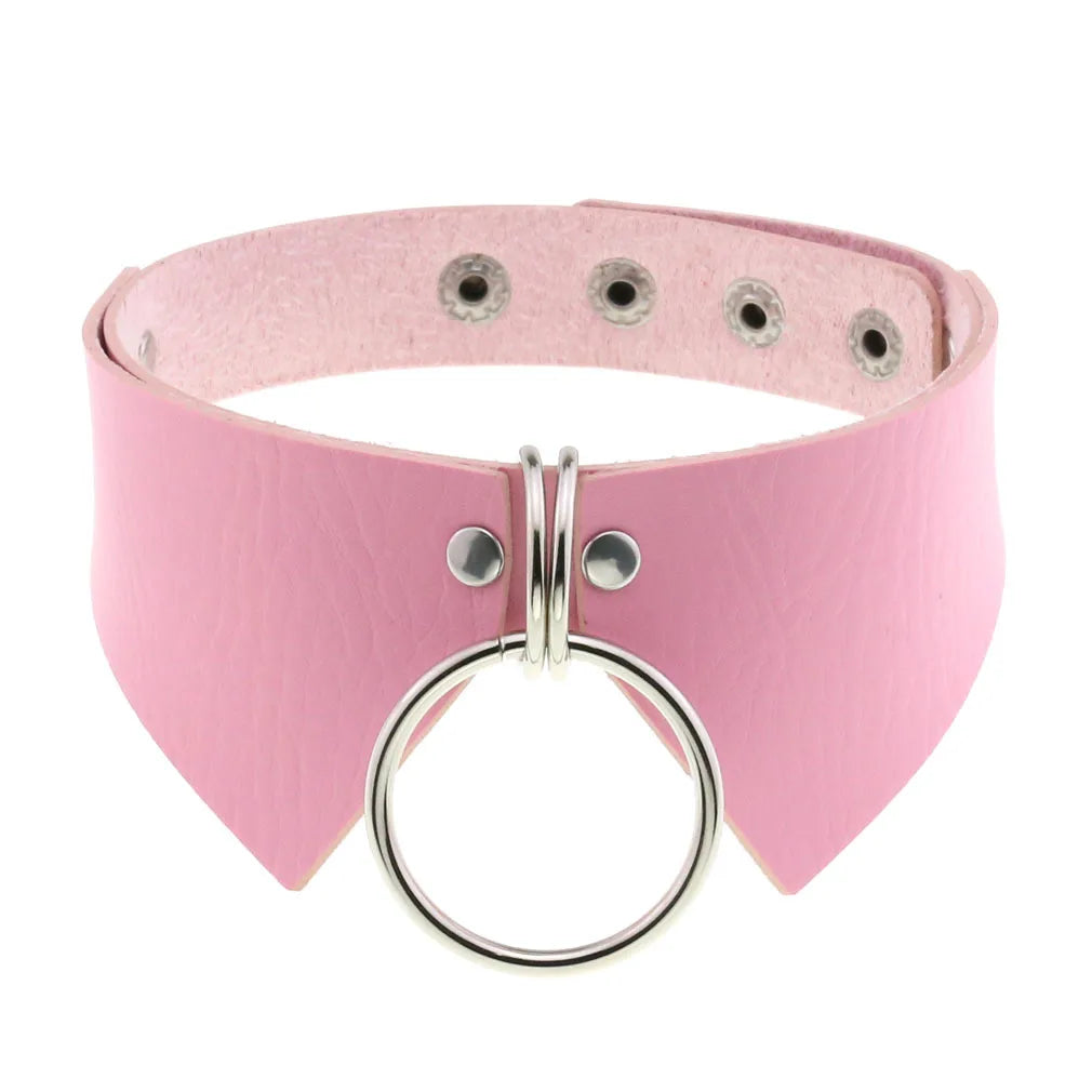 Femme Pink Punk Chokers