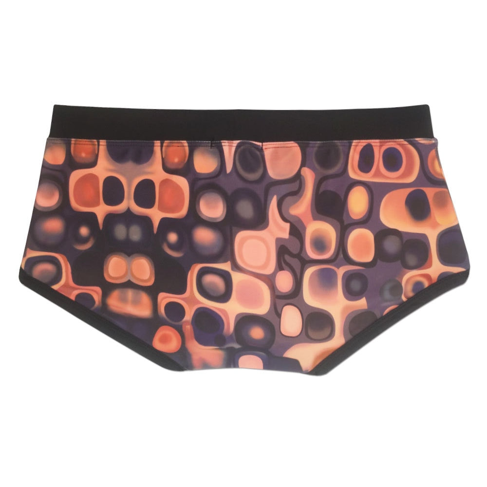 Retro Radianc Swim Trunks