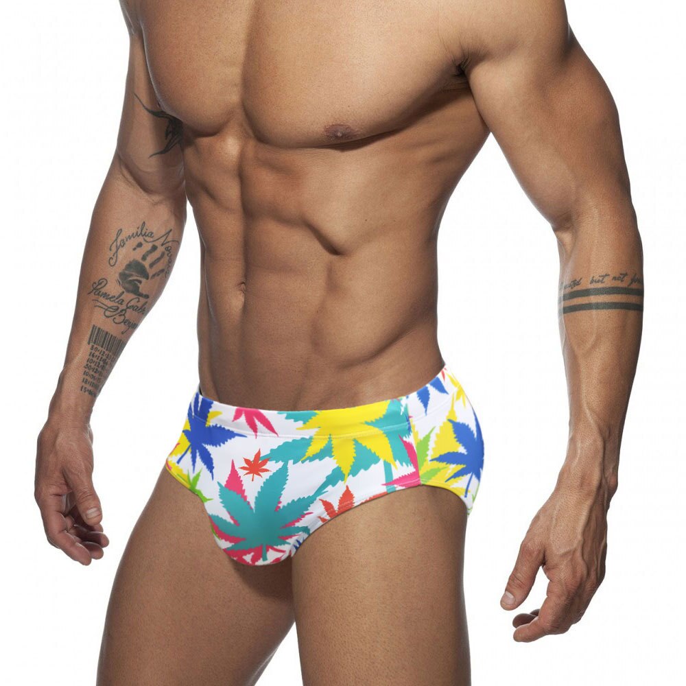 Rainbow Rapture Swim Briefs