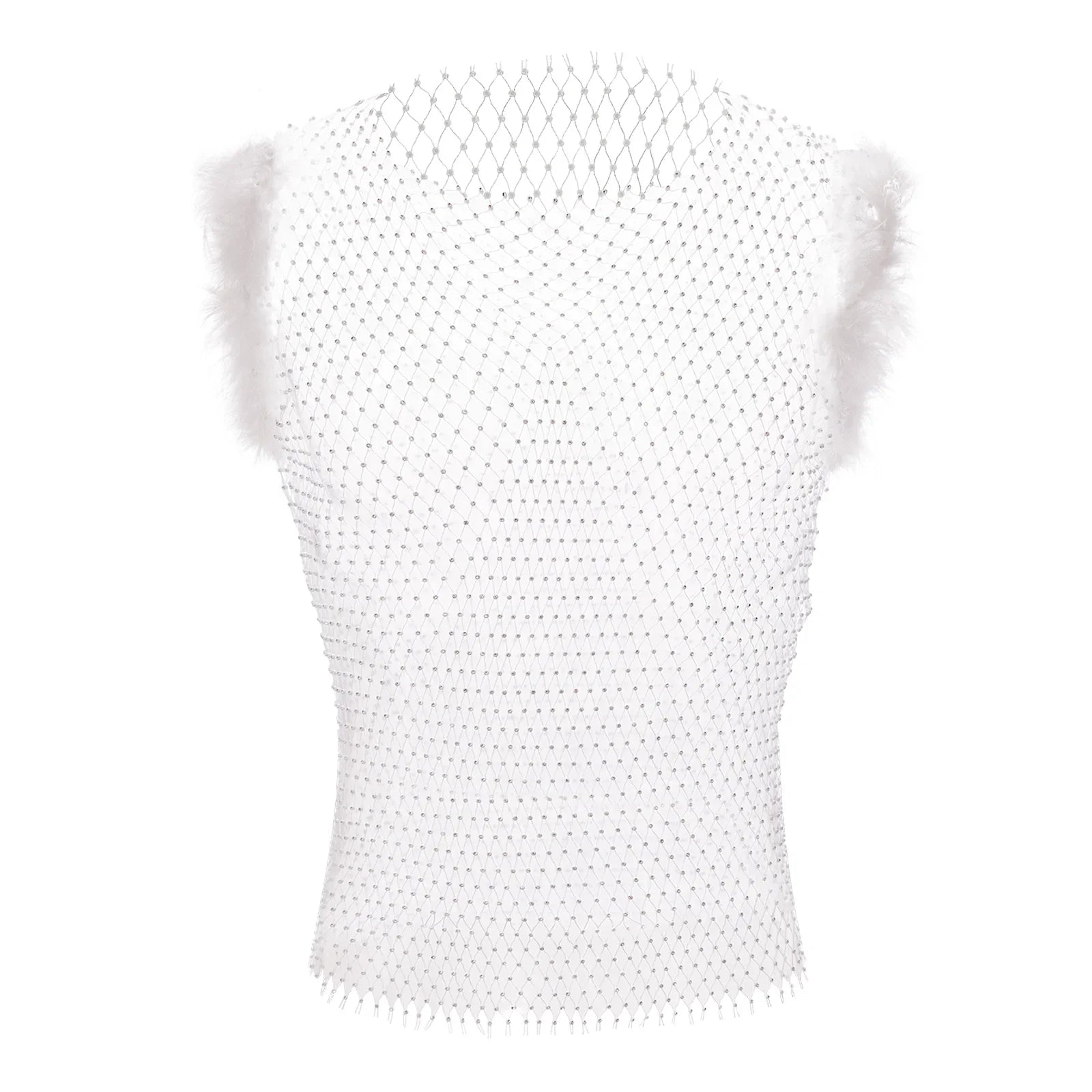 Crystal Temptress Mesh Mens Vest