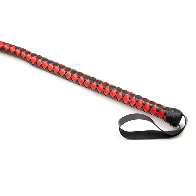 Premium Leather Bullwhip with Wrist Strap