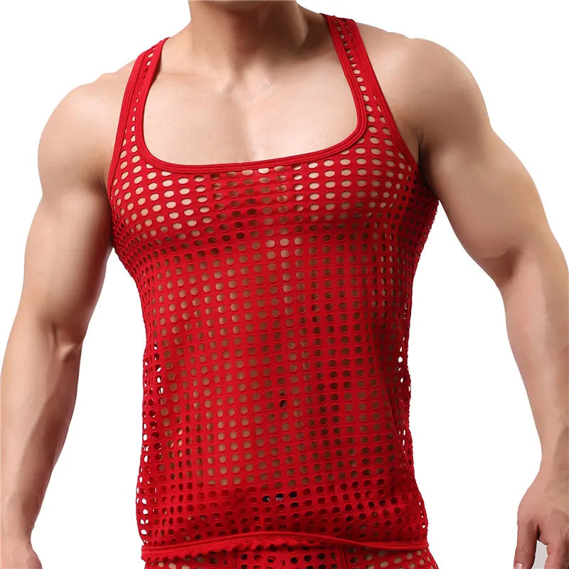 Rave Netted Tank Top