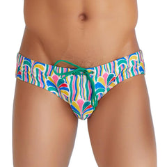 Psychedelic Jungle Club Swim Briefs