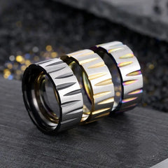 Carbide Titanium Triangle Groove Ring