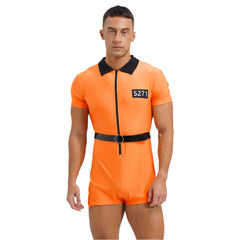 Inmate Seduction Jailbird Fantasy Jumpsuit