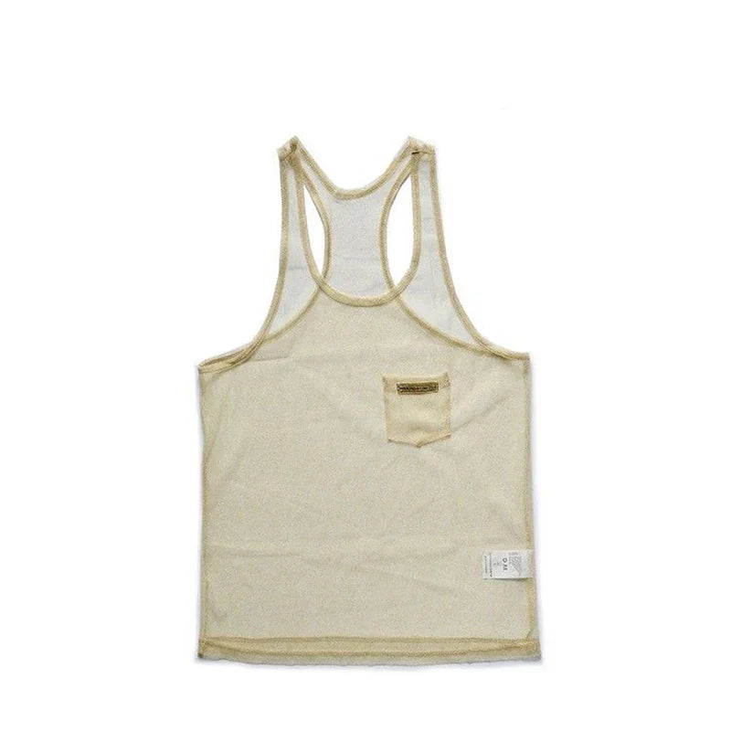 Gym Mesh Tank Top