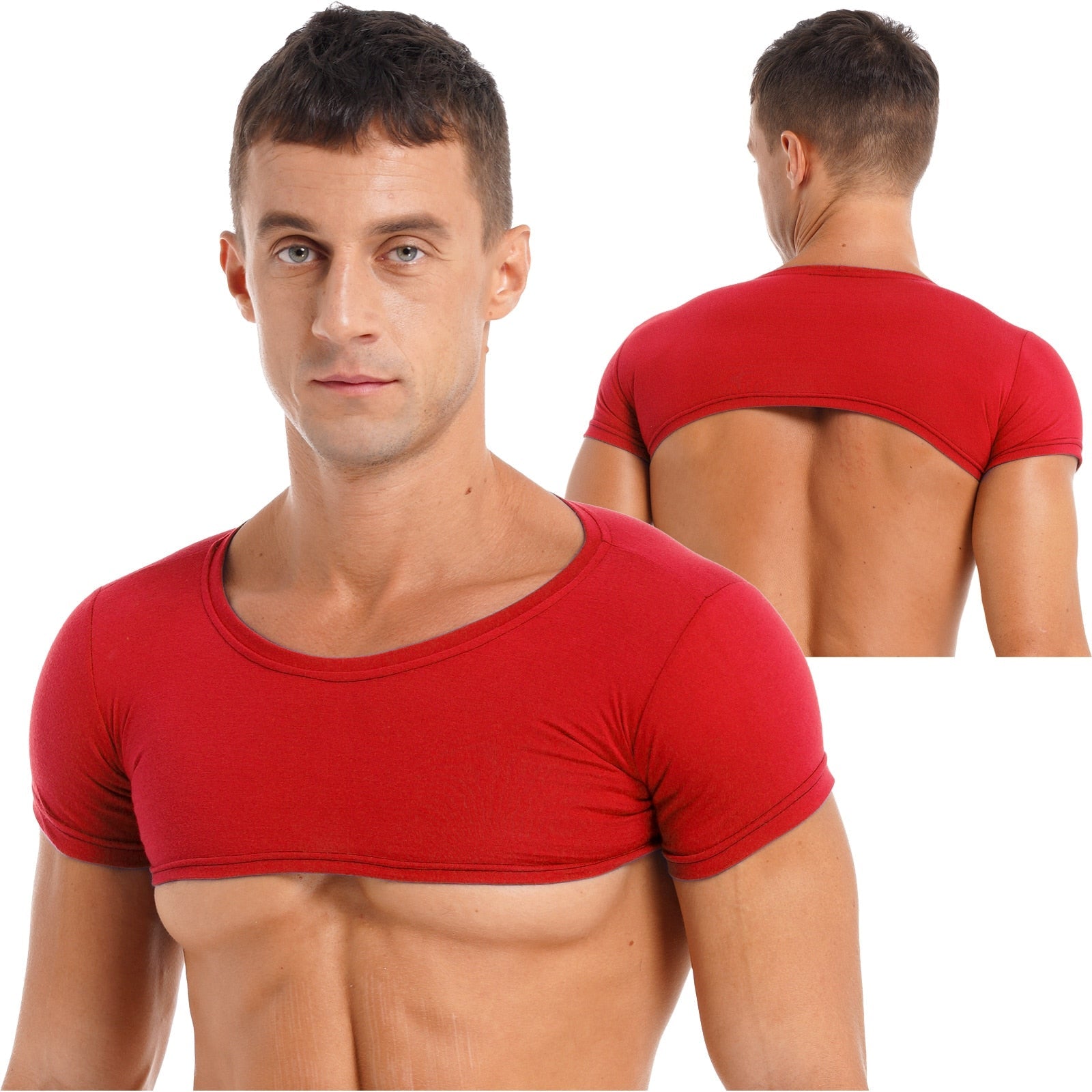 Cute Gay Half Crop Top