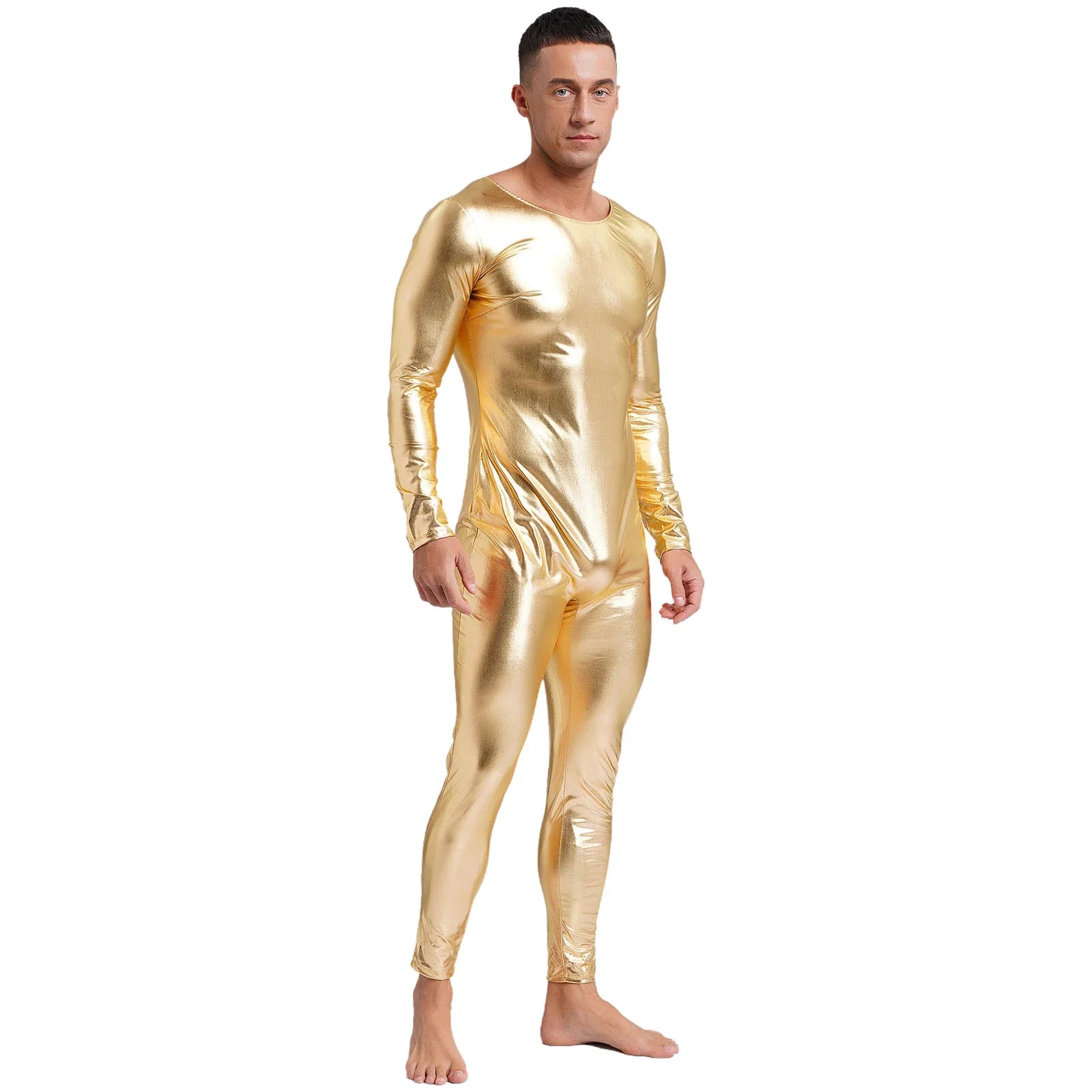 Galactic Vogue Metallic Bodysuit