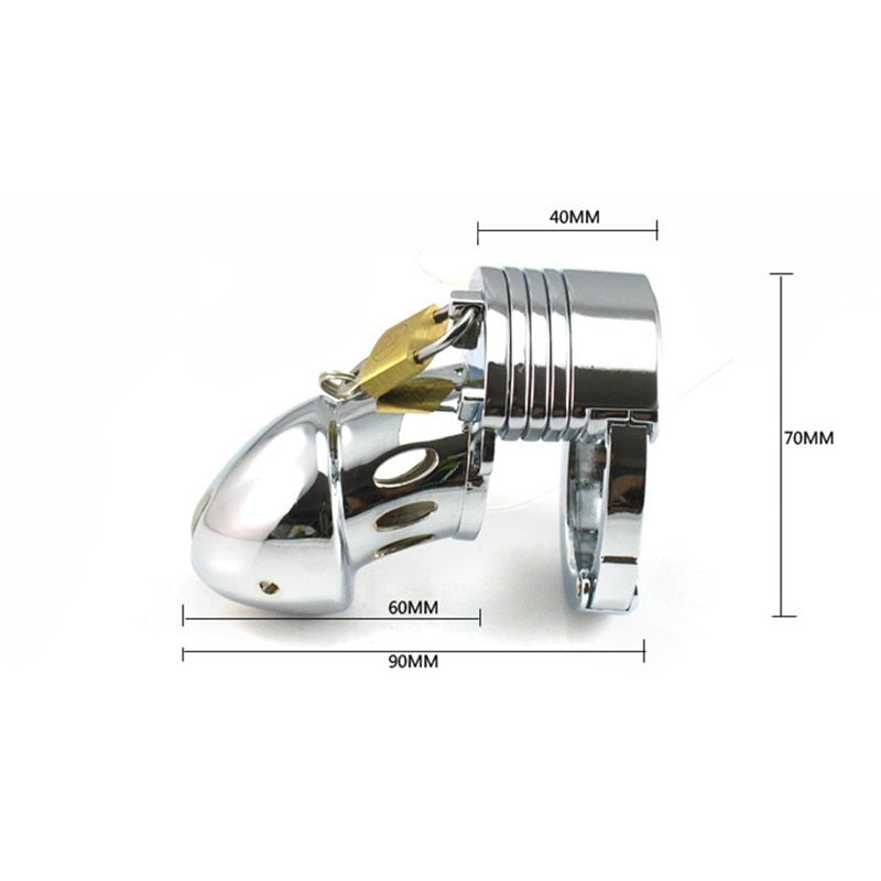 Metal Bondage Chastity Cage