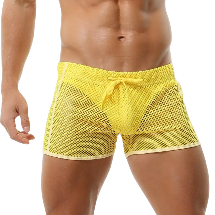 SEOBEAN Bold Mesh Playtime Shorts