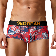 SEOBEAN Festive Fish Boxer Briefs