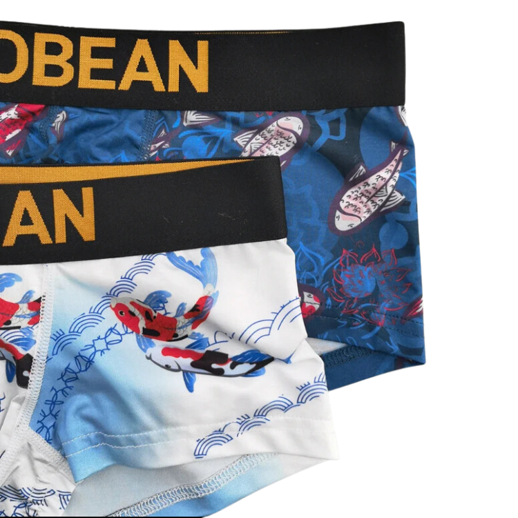 SEOBEAN Festive Fish Boxer Briefs