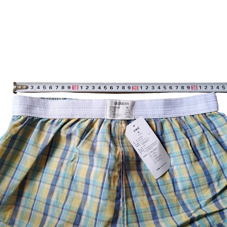 SEOBEAN Oxford Style Cotton Boxers
