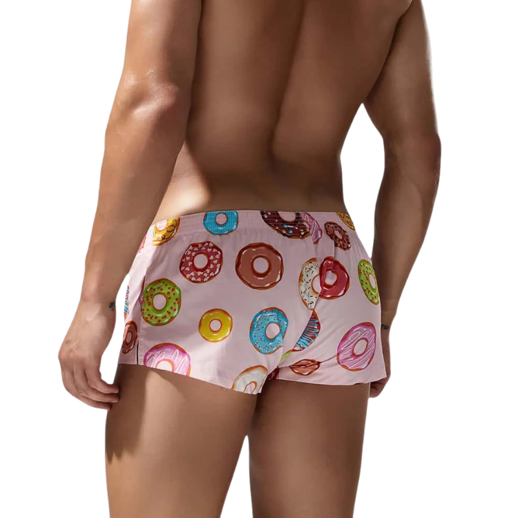 SEOBEAN Playful Donut Cotton Boxers