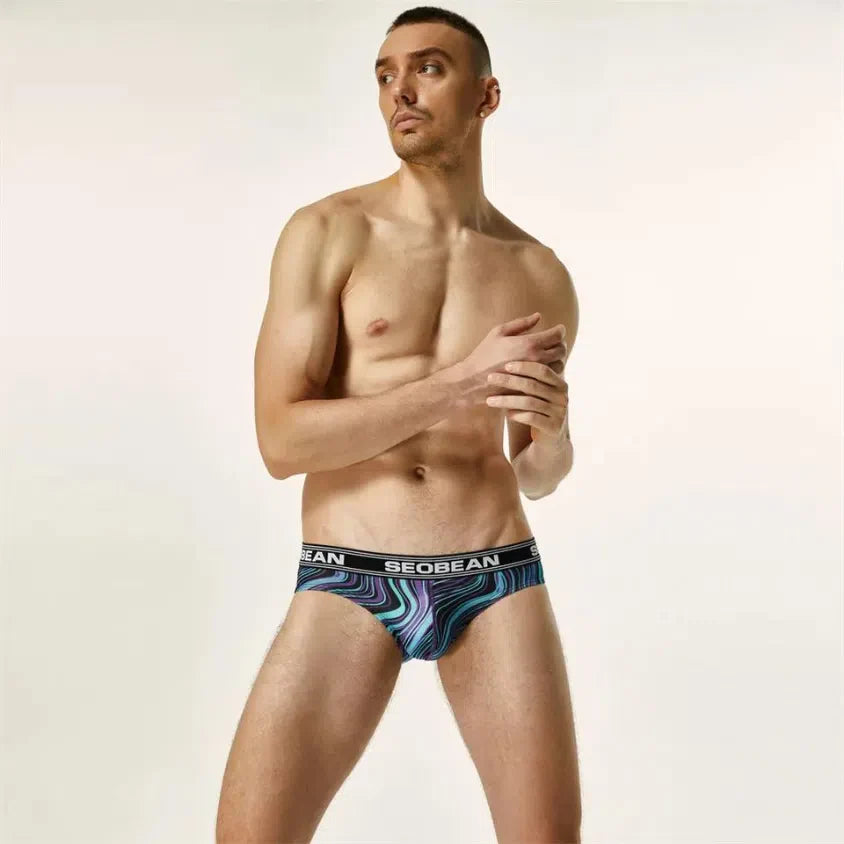 SEOBEAN Twisted Illusions Low Waist Briefs