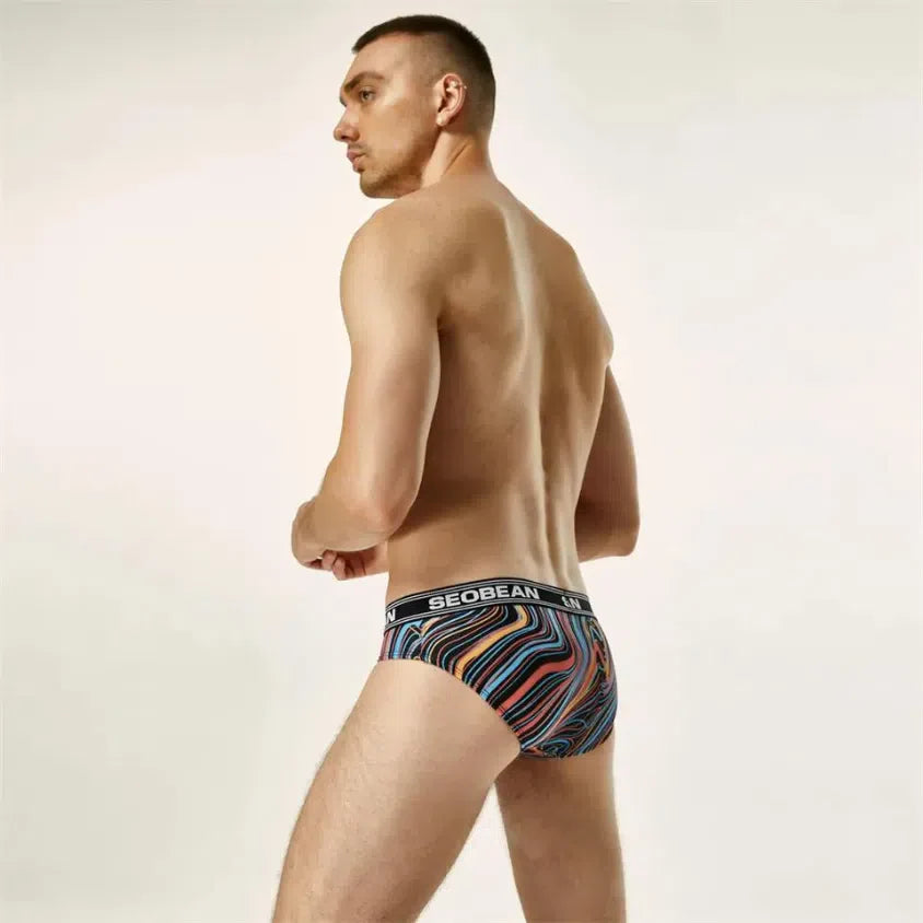 SEOBEAN Twisted Illusions Low Waist Briefs