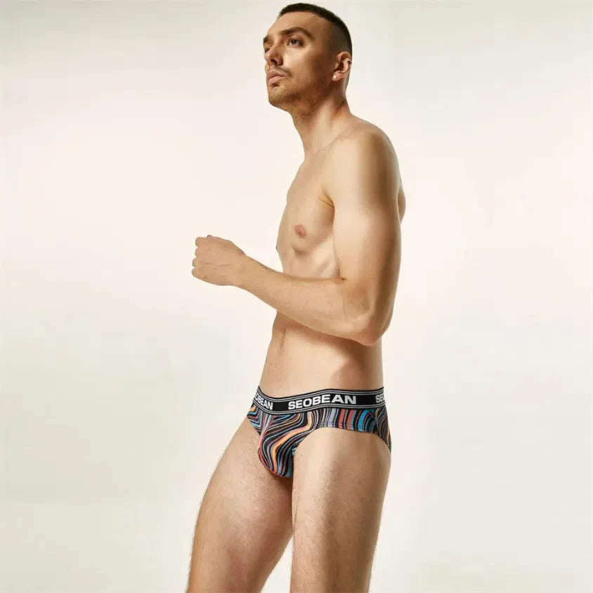 SEOBEAN Twisted Illusions Low Waist Briefs