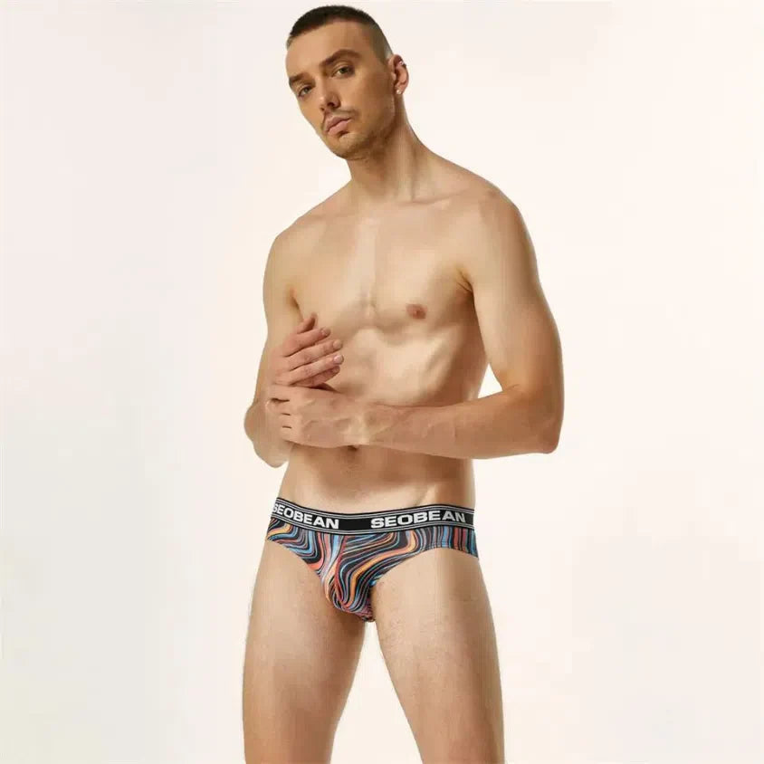 SEOBEAN Twisted Illusions Low Waist Briefs