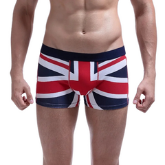SEOBEAN Union Jack Cotton Boxer Briefs