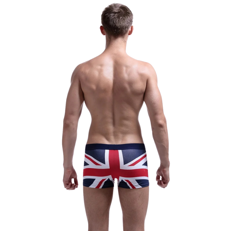 SEOBEAN Union Jack Cotton Boxer Briefs