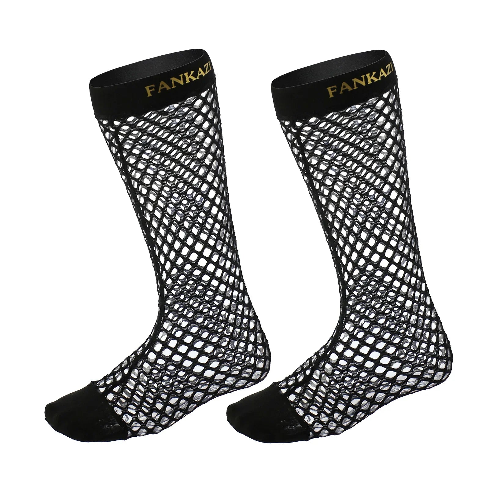 Fishnet Flair Stockings for Men