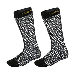 Fishnet Flair Stockings for Men
