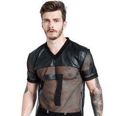 Sexy Mesh Football T-Shirt
