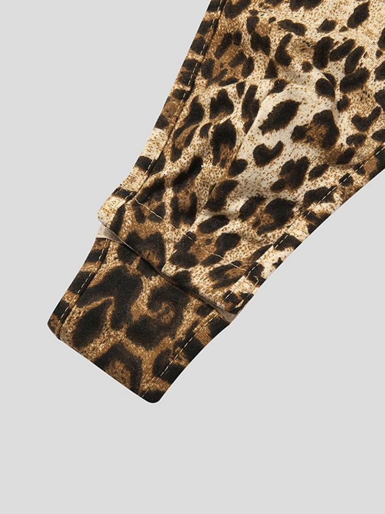 Leopard Print Bodysuit