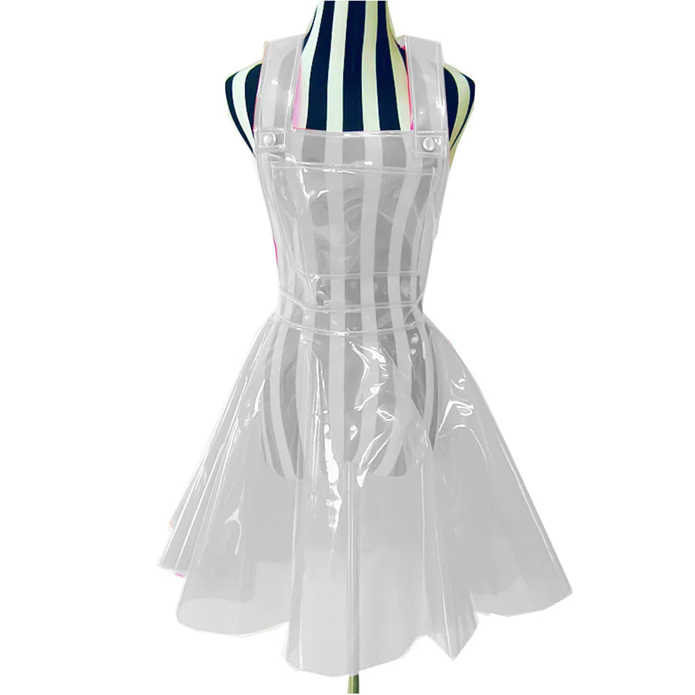 Transparent Plastic PVC Neon Dress