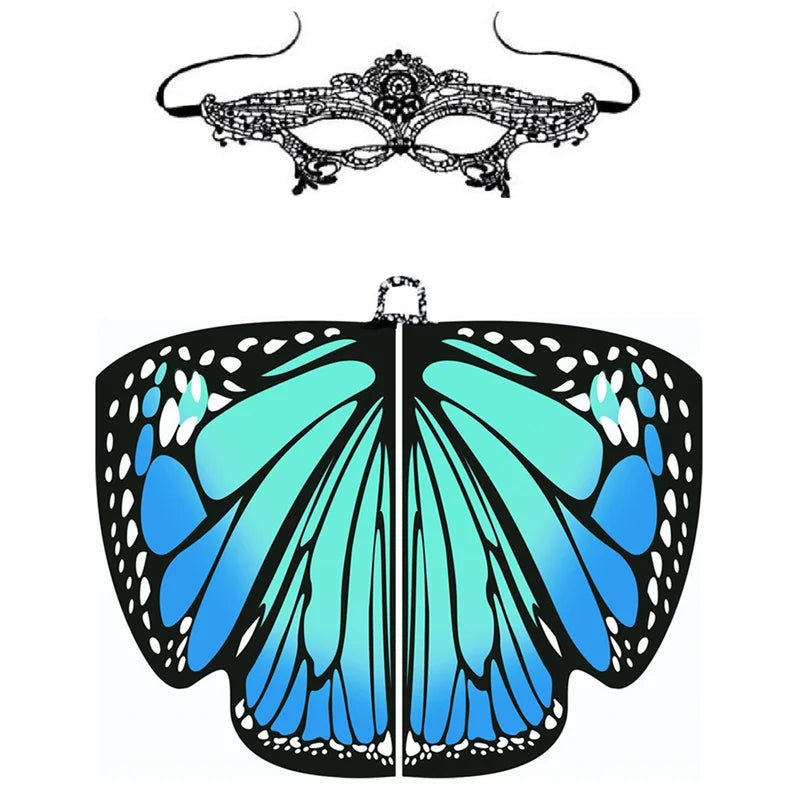 Butterfly Wings and Eye Mask Costume