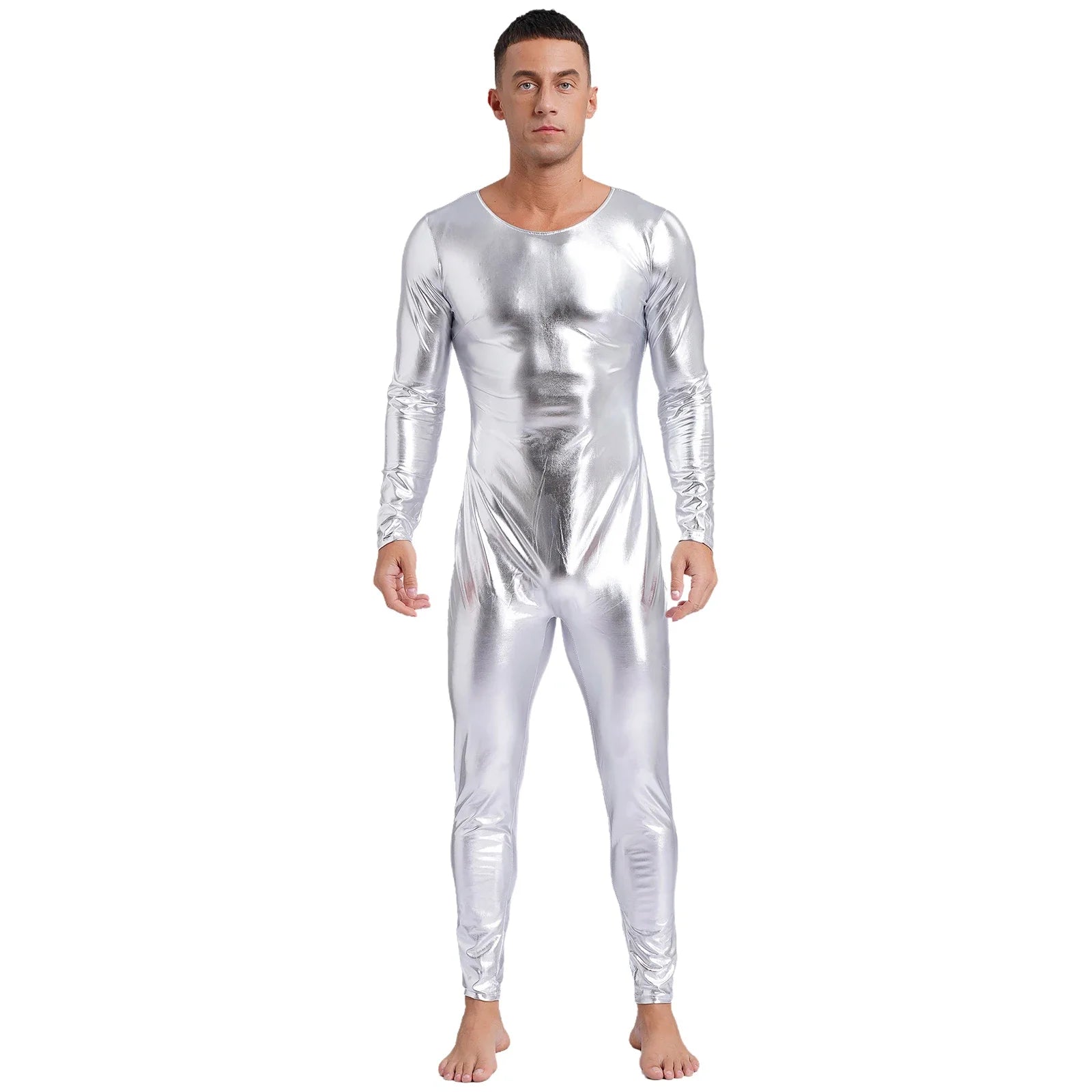Galactic Vogue Metallic Bodysuit