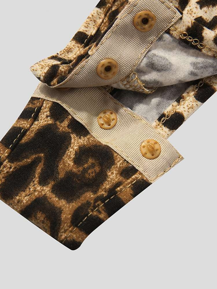 Leopard Print Bodysuit