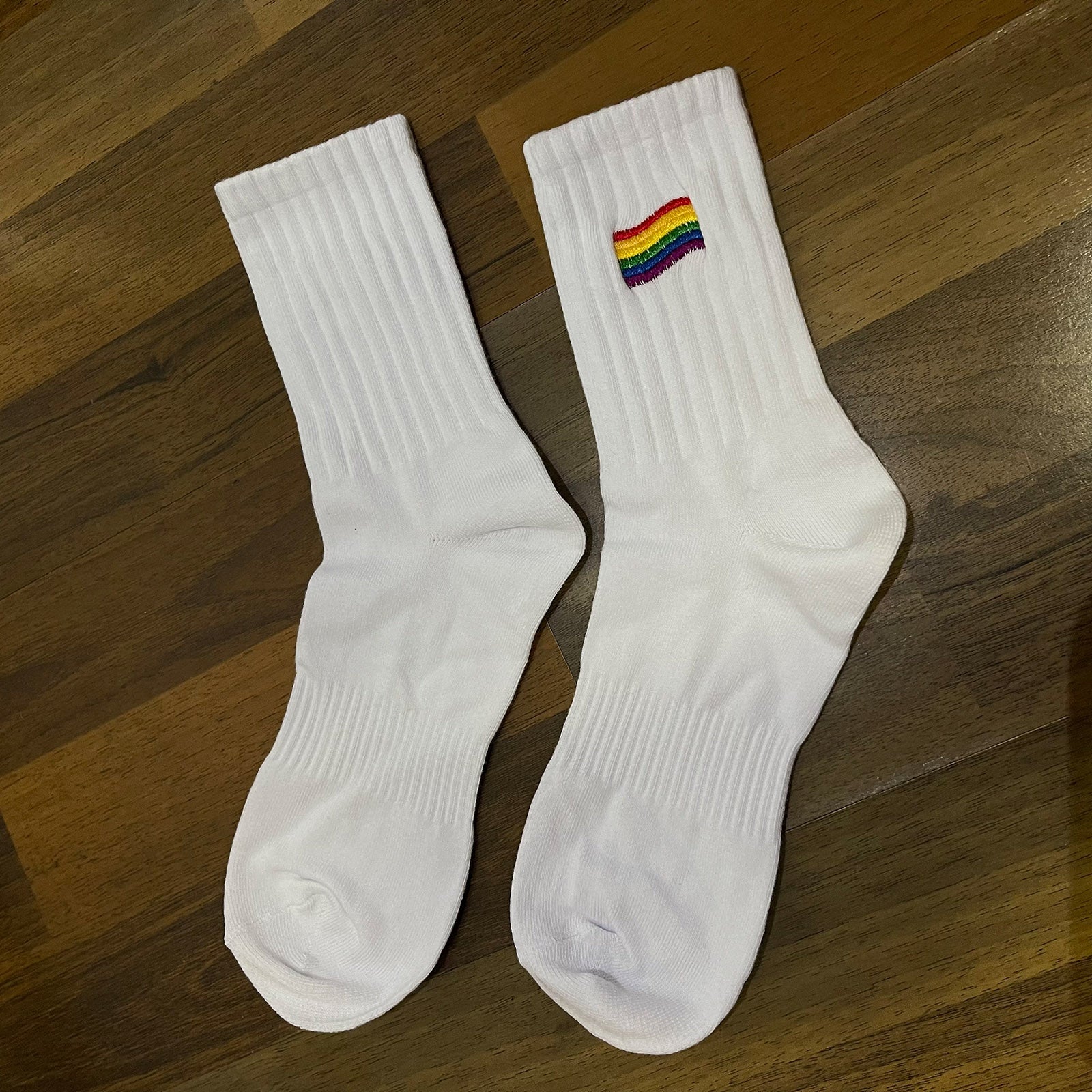 LGBT Rainbow Flag Cotton Tube Socks