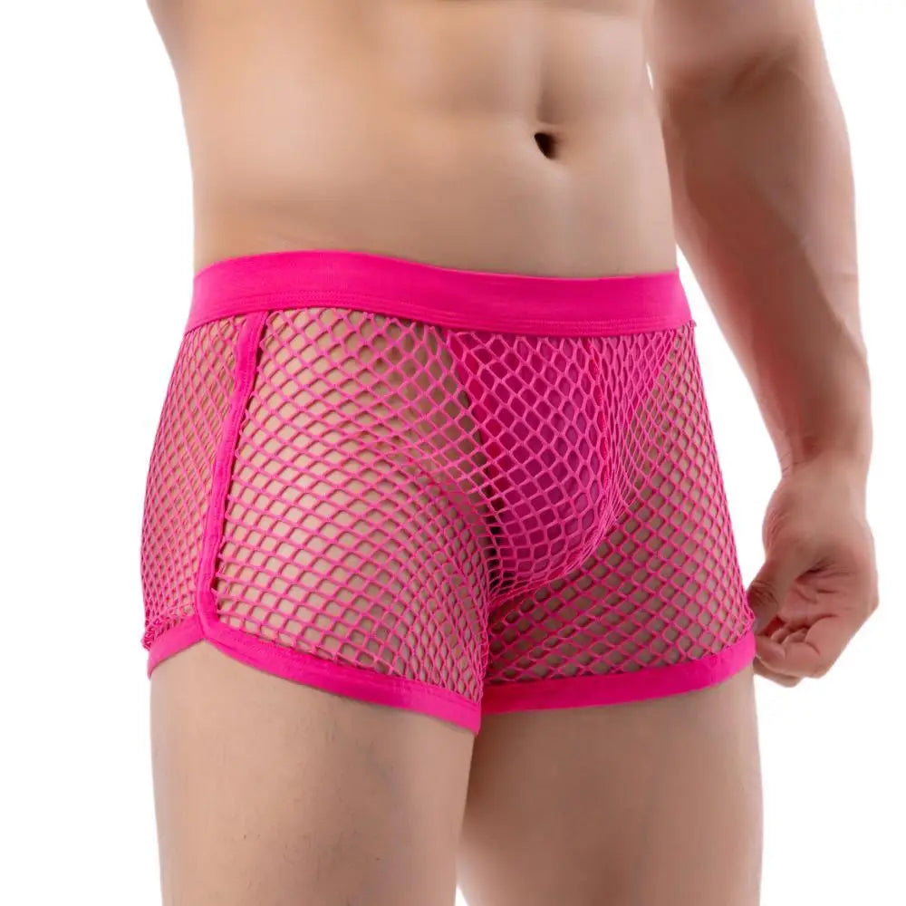 AllureFit Sexy Mesh Boxers Briefs