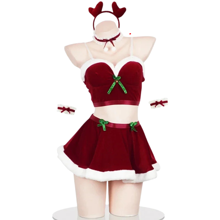 Santa's Camgirl Chic Xmas Costume