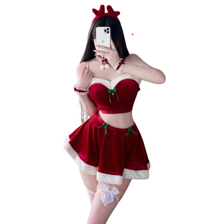 Santa's Camgirl Chic Xmas Costume