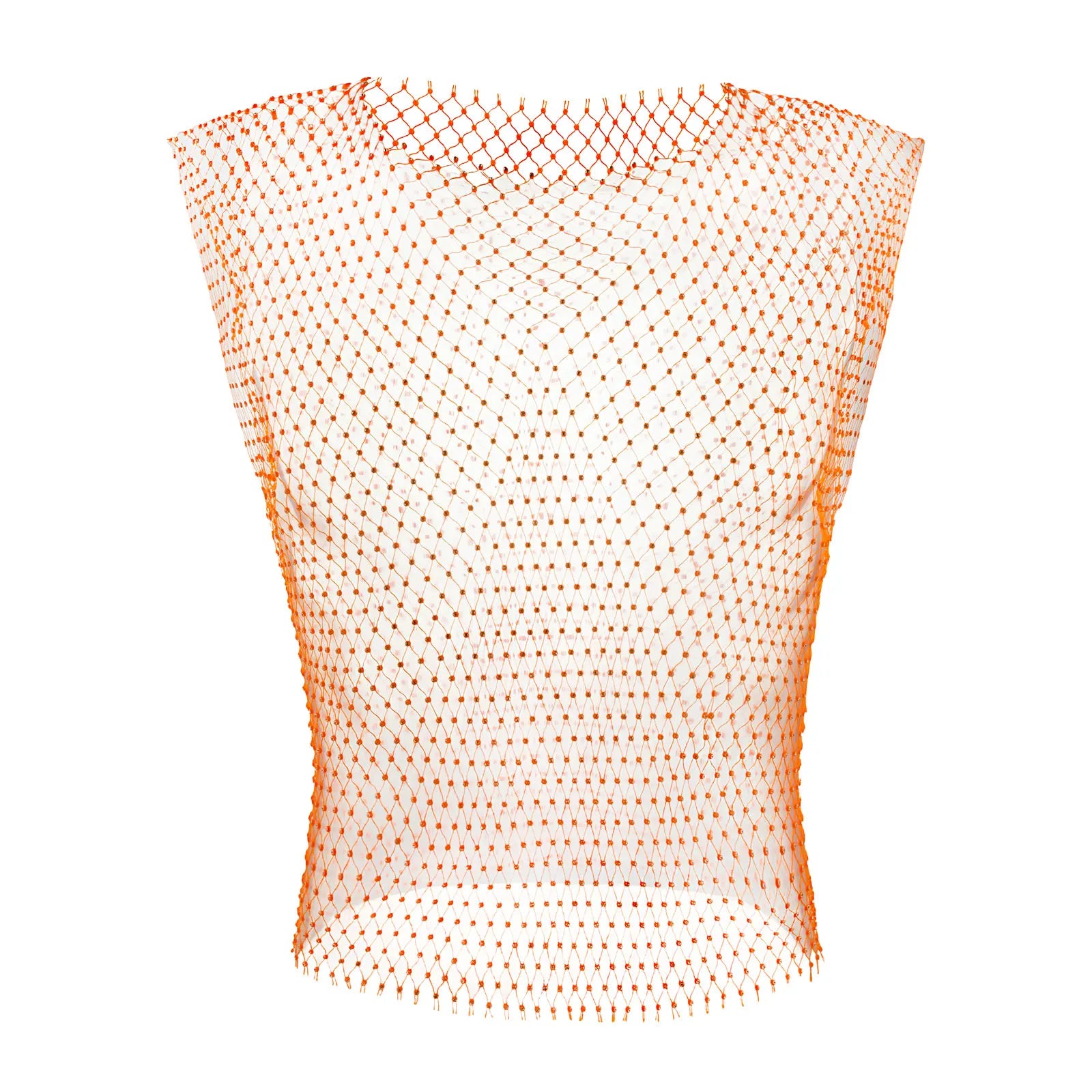 Gleaming Mesh Tank Illusion