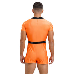 Inmate Seduction Jailbird Fantasy Jumpsuit