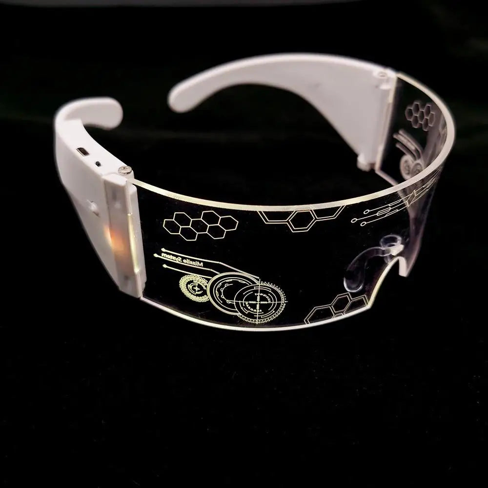 Glowing LED Rave Shades