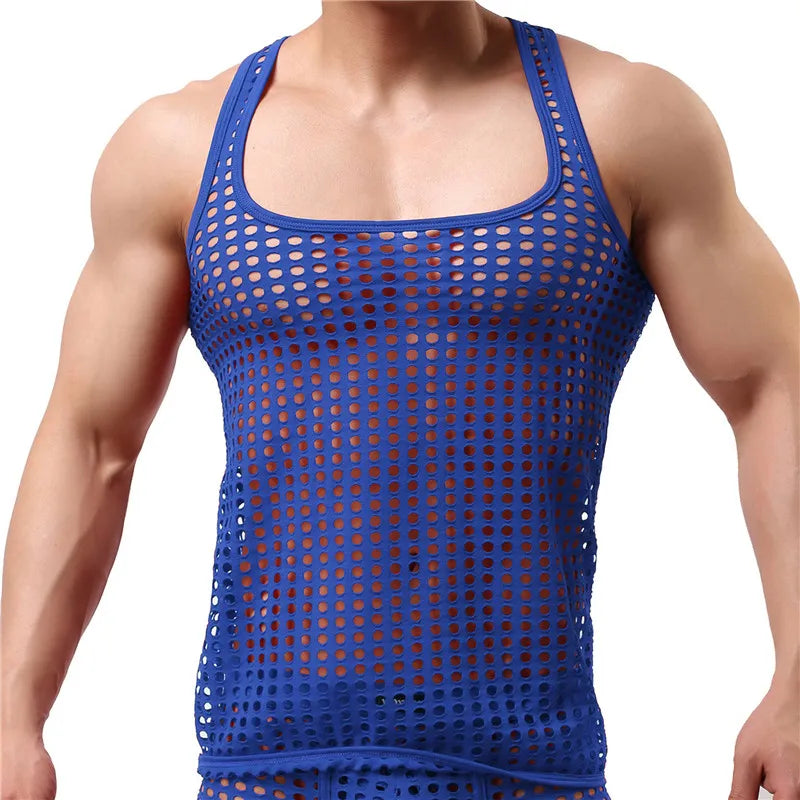 Rave Netted Tank Top