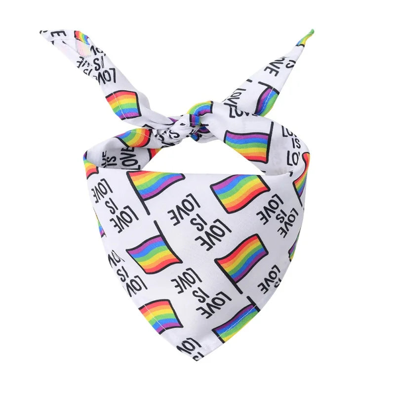 Love is Love LGBT Pride Dog Bandana's