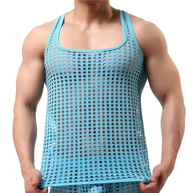 Rave Netted Tank Top
