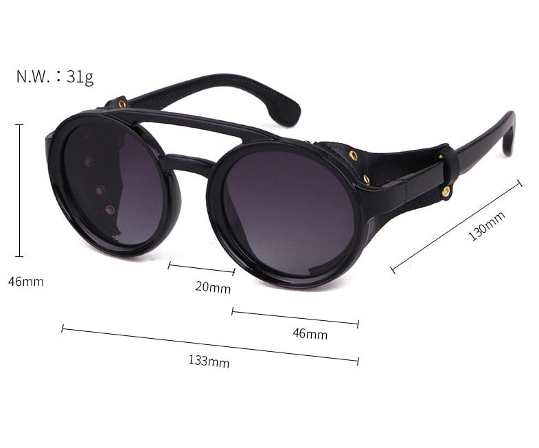 Steampunk Polarized Sunglasses