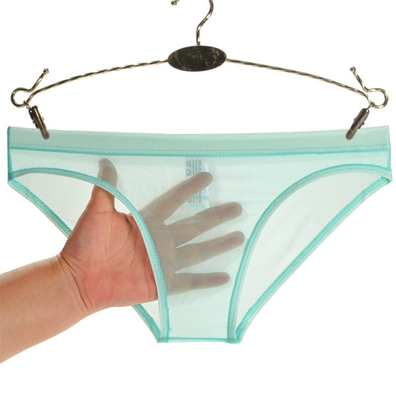 Sheer Mesh Skinny Briefs
