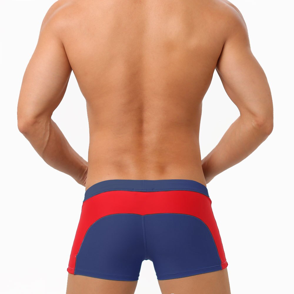 Quick Drying Swim Trunks With Zipper Pocket