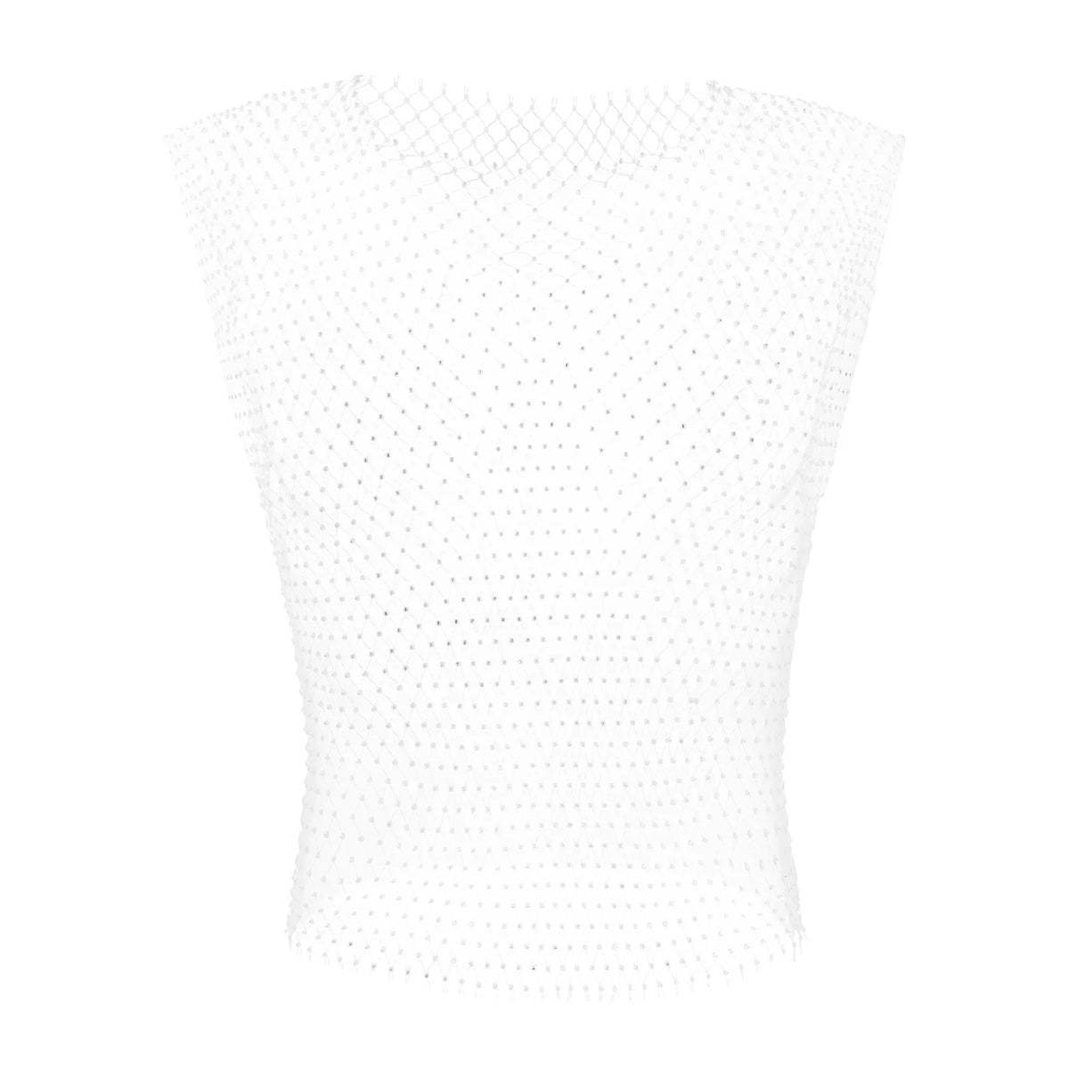 Gleaming Mesh Tank Illusion