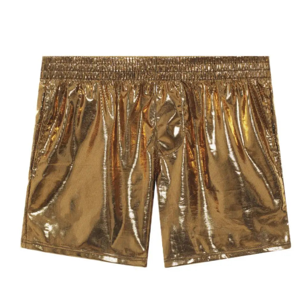 Metallic Sleek Pocket Shorts