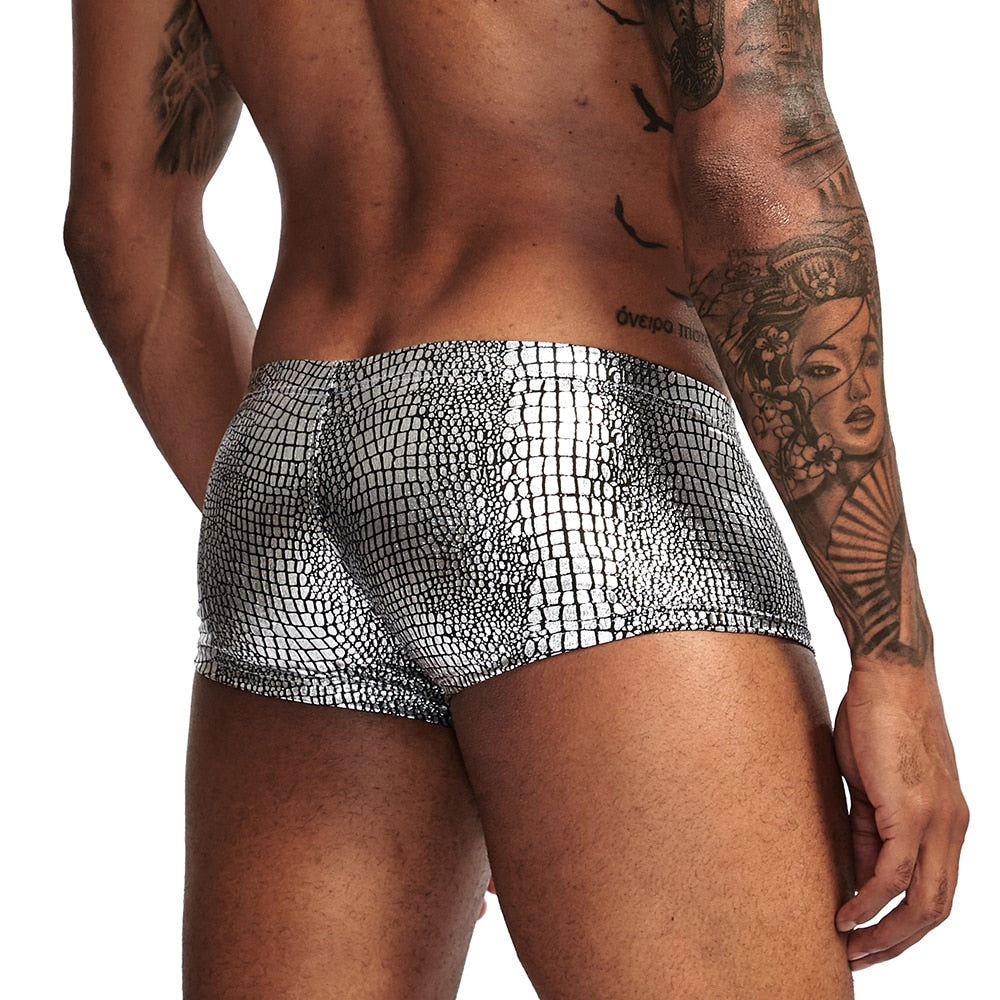 Shimmer Snakeskin Boxers